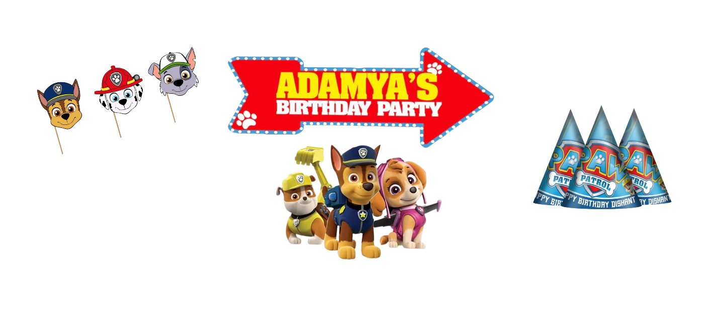 Photo: Homemade Paw Patrol Birthday Decorations: Make Your Child’s Special Day Paw-sitively Unforgettable