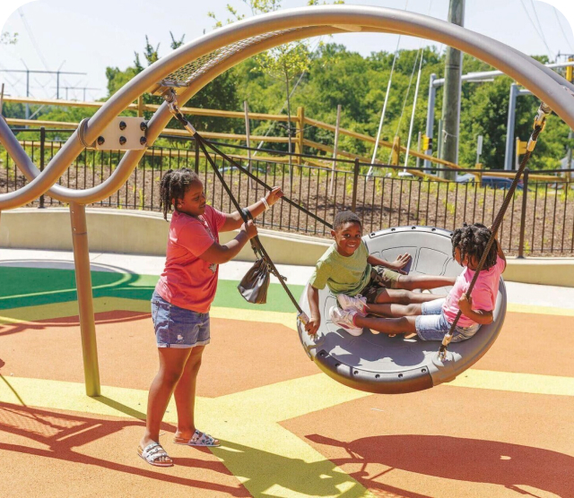 Photo: Can school playgrounds have an impact on children’s well-being?