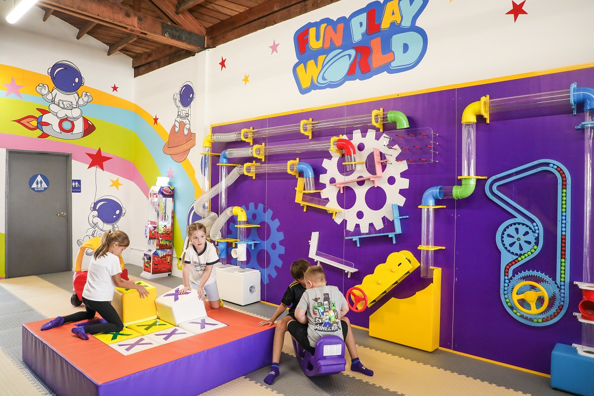 Photo: Why Santa Monica Indoor Parks Are Perfect for School Friends